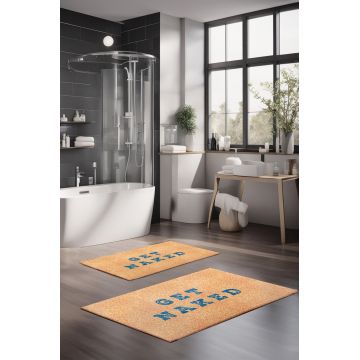 Set covorase de baie, Cartwright, CT-5394, Poliester, Multicolor