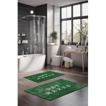Set covorase de baie, Cartwright, CT-5398, Poliester, Multicolor