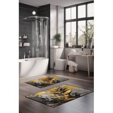 Set covorase de baie, Cartwright, CT-5422, Poliester, Multicolor