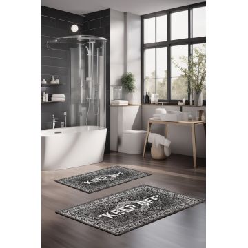 Set covorase de baie, Cartwright, CT-5425, Poliester, Multicolor