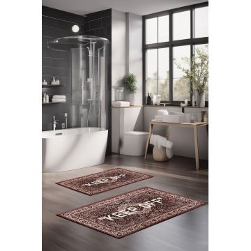 Set covorase de baie, Cartwright, CT-5426, Poliester, Multicolor