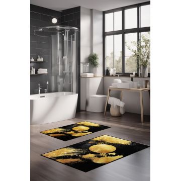Set covorase de baie, Cartwright, CT-5427, Poliester, Multicolor