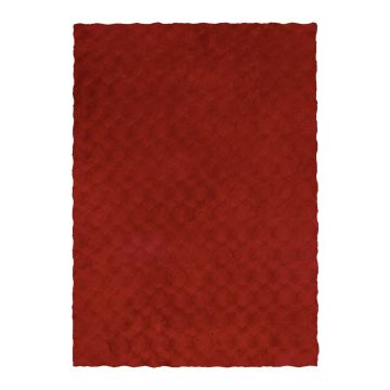Covor Diamond Cut Rosu 200x290 cm