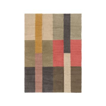 Covor țesut manual din lână 170x240 cm Chroma Pallete – Lorena Canals ieftin
