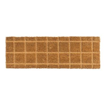Covoraș de intrare din fibre de nucă de cocos 25x75 cm Trazos – Casa Selección