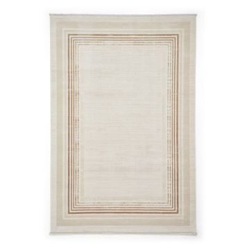 Covor bej-crem 80x150 cm Mirage Cream – Think Rugs