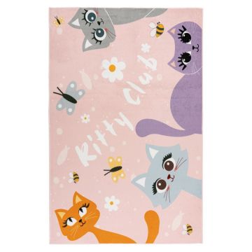 Covor copii Magic Kids ML Roz 115x160 cm