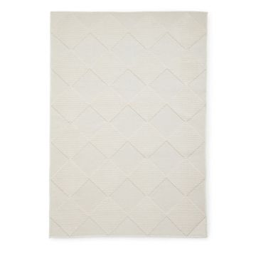 Covor crem lavabil 80x150 cm Lyna Cream – Think Rugs