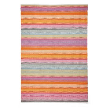 Covor țesut manual din bumbac 200x290 cm Cascade Bright Multi – Think Rugs