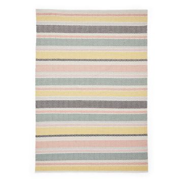 Covor țesut manual din bumbac 200x290 cm Cascade Pastel Multi – Think Rugs