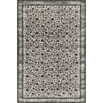 Covor gri antracit din lână 200x300 cm Agnus Classic – Agnella