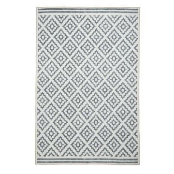 Covor gri lavabil 122x170 cm Coral Grey – Think Rugs