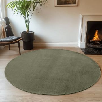 Covor Joy Verde, Rotund, D200 cm
