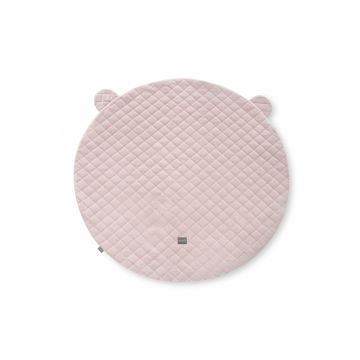 Covor pentru joaca cu urechi Catifea Royal Baby Pink