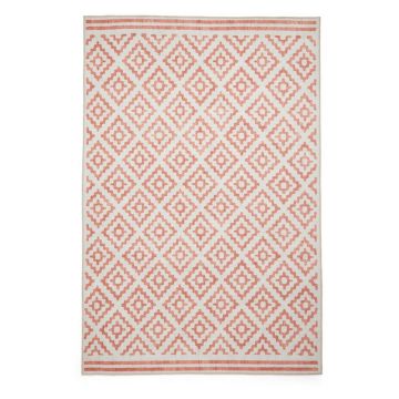 Covor portocaliu lavabil 152x230 cm Coral Orange – Think Rugs
