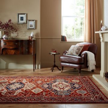Covor Sincerity Royale Gillingham Rosu 160X230 cm, Flair Rugs