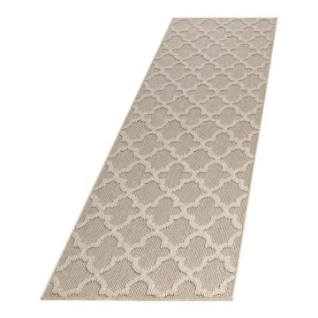 Covor tip traversă de exterior bej 80x250 cm Patara – Ayyildiz Carpets