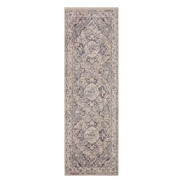 Covor tip traversă grej 80x200 cm Terrain Designer Sand – Hanse Home