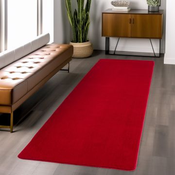 Covor traversa Joy Rosu, 80 x 250 cm