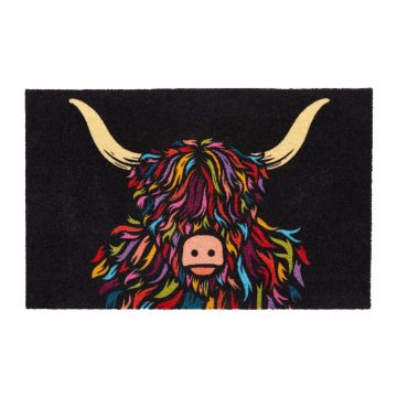 Covoraș de intrare 40x60 cm Highland Cow – Artsy Doormats