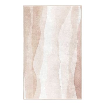 Covor crem lavabil 120x180 cm Komodo Beach – Mila Home ieftin