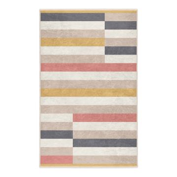 Covor lavabil 80x150 cm Rosy Bandas – Mila Home