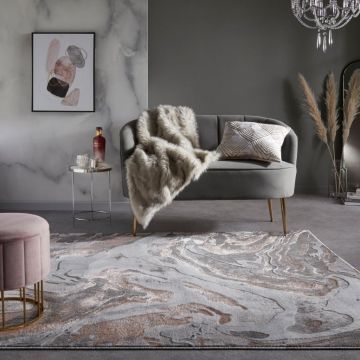 Covor Marbled Roz 120x170 cm, Flair Rugs