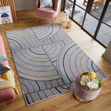 Covor Rio Helix Multicolor 160x230 cm, Flair Rugs ieftin