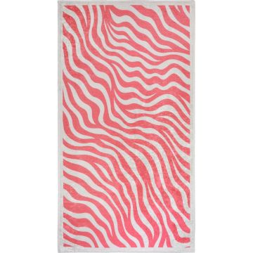 Covor tip traversă roz lavabil 80x200 cm Red Zebra – Vitaus