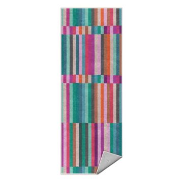Covor tip traversă turcoaz lavabil 60x230 cm Acid Rain – Mila Home