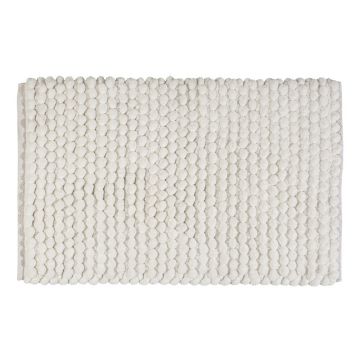 Covoraș de baie alb din material textil 50x80 cm Solivo – Wenko