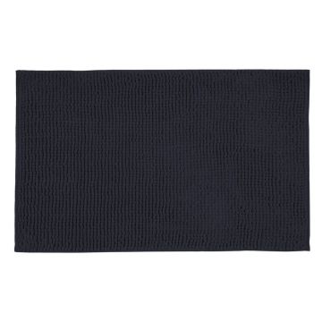 Covoraș de baie albastru închis din material textil 50x80 cm Chenille – Allstar