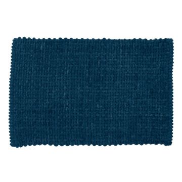 Covoraș de baie albastru închis din material textil 50x80 cm Covelo – Wenko