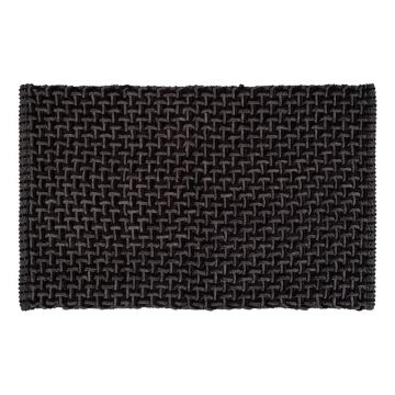 Covoraș de baie gri antracit din material textil 50x80 cm Ecoli – Wenko