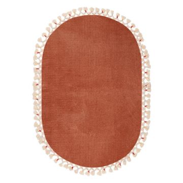 Covoraș de baie maro 50x75 cm Tuft – Foutastic