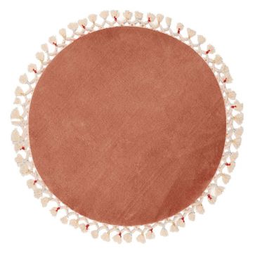 Covoraș de baie maro ø 80 cm Tuft – Foutastic