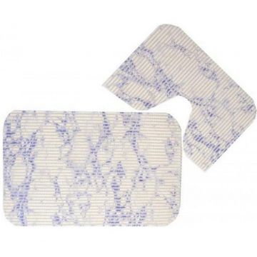Covor baie Ciprus set 2 buc, multicolor