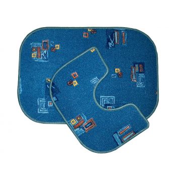 Covor baie Doris set 2 buc, multicolor, 47x78 cm