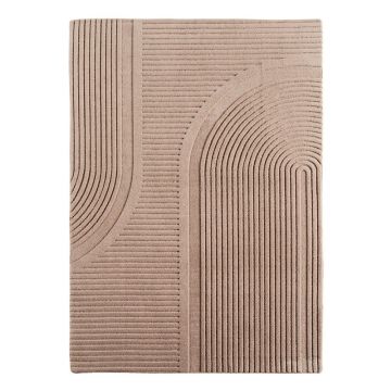 Covor bej lavabil 140x200 cm Pompei 1612 âu0080Ayyildiz Carpets