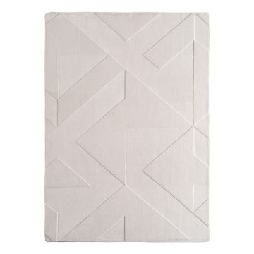 Covor crem lavabil 240x340 cm Pompei 1613 – Ayyildiz Carpets