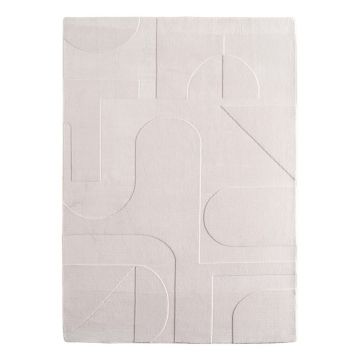 Covor crem lavabil 240x340 cm Pompei 1614 – Ayyildiz Carpets