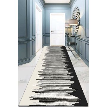Covor de hol, Conceptum Hypnose, multicolor, 80x300 cm, 100% poliester, antiderapant, lavabil la masina, 908CHL2641