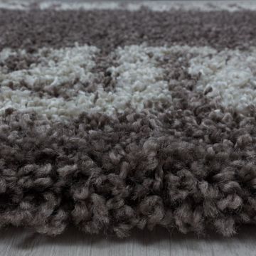 Covor Hera Taupe 200x200 cm