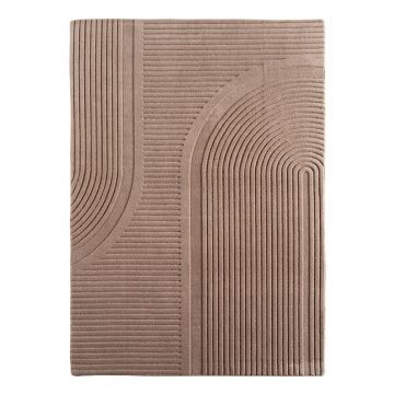 Covor maro deschis lavabil 240x340 cm Pompei 1612 – Ayyildiz Carpets