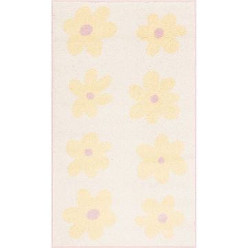 Covor pentru copii galben/fildeș 100x170 cm Dazzy Vanilla – FD