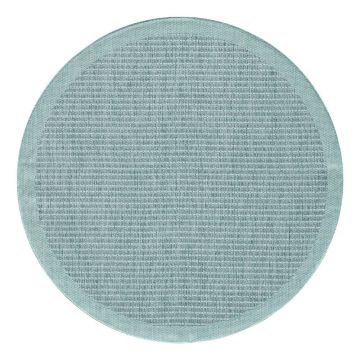 Covor pentru exterior și interior albastru rotund ø 160 cm Giza 1410 – Ayyildiz Carpets