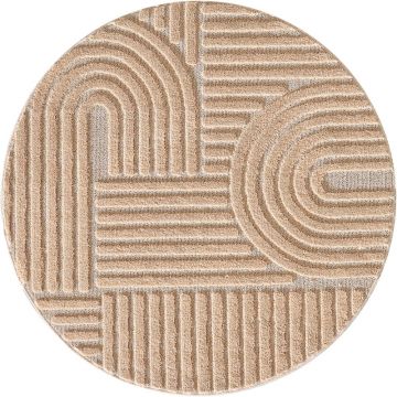 Covor roz deschis rotund ø 120 cm Art 1121 – Ayyildiz Carpets