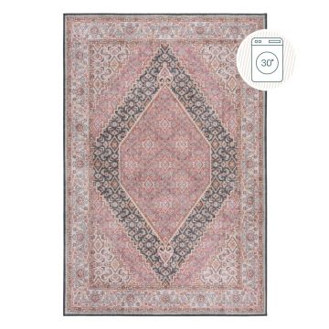Covor roz lavabil 115x170 cm Briony Traditional – Flair Rugs
