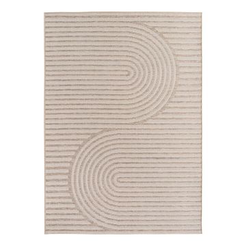 Covor tip traversă pentru interior și exterior bej 80x250 cm Desert 1301 – Ayyildiz Carpets