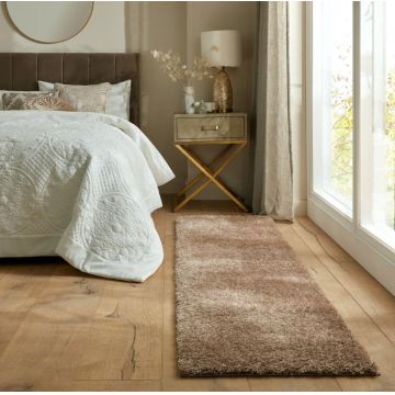 Covor traversa Velvet Taupe 60X230 cm, Flair Rugs